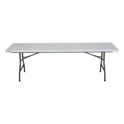 Lifetime 8ft Commercial Stacking Folding Table - White (880299)