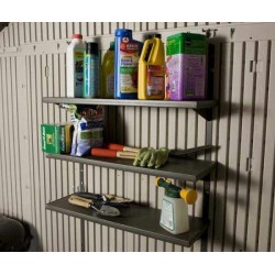 Lifetime Shed 3 Piece 30 in. Shelf Accessory Kit (0130)