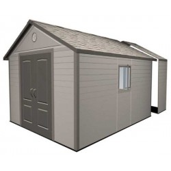 Lifetime 11x5 ft Outdoor Storage Building Expansion Kit - 2 Windows (6426)