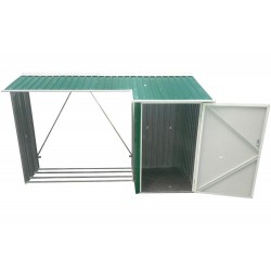 Duramax Woodstore Metal Combo Steel Shed Kit - Green (53661)