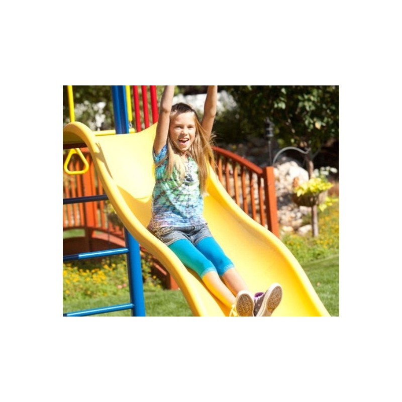 lifetime double slide deluxe playset 90274 primary colors