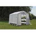 ShelterLogic 10x10x8 ft Rib Peak Style Greenhouse Translucent - Black (70652)