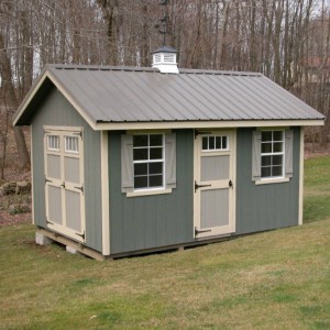 Ez-fit Riverside 10x14 Wood Shed Kit (ez Riverside1014)