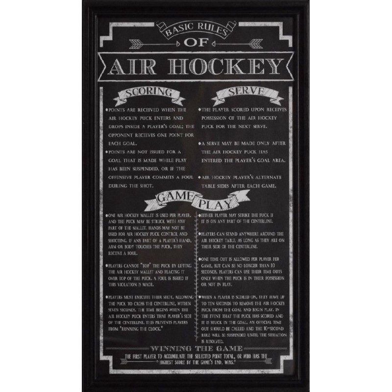 air hockey rules