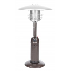 Fire Sense Hammered Bronze Finish Table Top Patio Heater (61322)