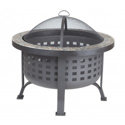 Fire Sense Alpina Round Slate Top Fire Pit (62240)