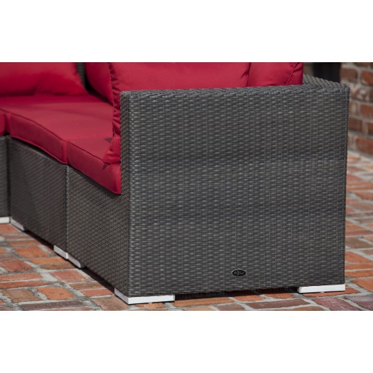 patio sense sino wicker sofa set