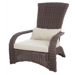 Patio Sense Deluxe Coconino Wicker Chair (62172)