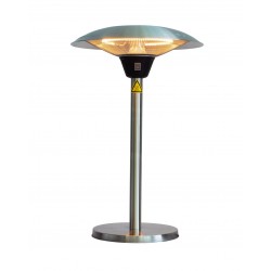 Fire Sense Cimarron Stainless Steel Table Top Halogen Patio Heater (62216)