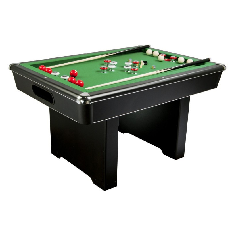 MD Sports Crestmont 8' Pool Table, Accessories Inclued, Brown/Green 