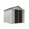 Palram 8x16 Skylight Storage Shed Kit - Tan (HG9816T)