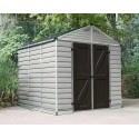 Palram 8x16 Skylight Storage Shed Kit - Tan (HG9816T)