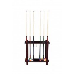 Carmelli Mahogony Floor Cue Rack (NG2567M)