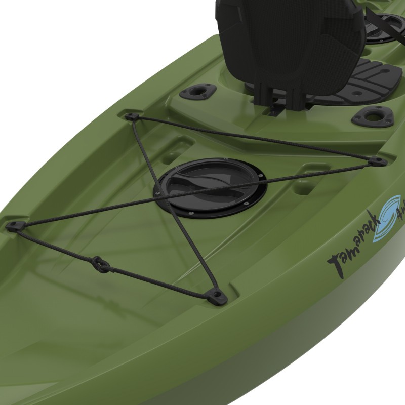 Lifetime 8.5 ft Hydros Angler Kayak w/ Paddle & Rod Holders