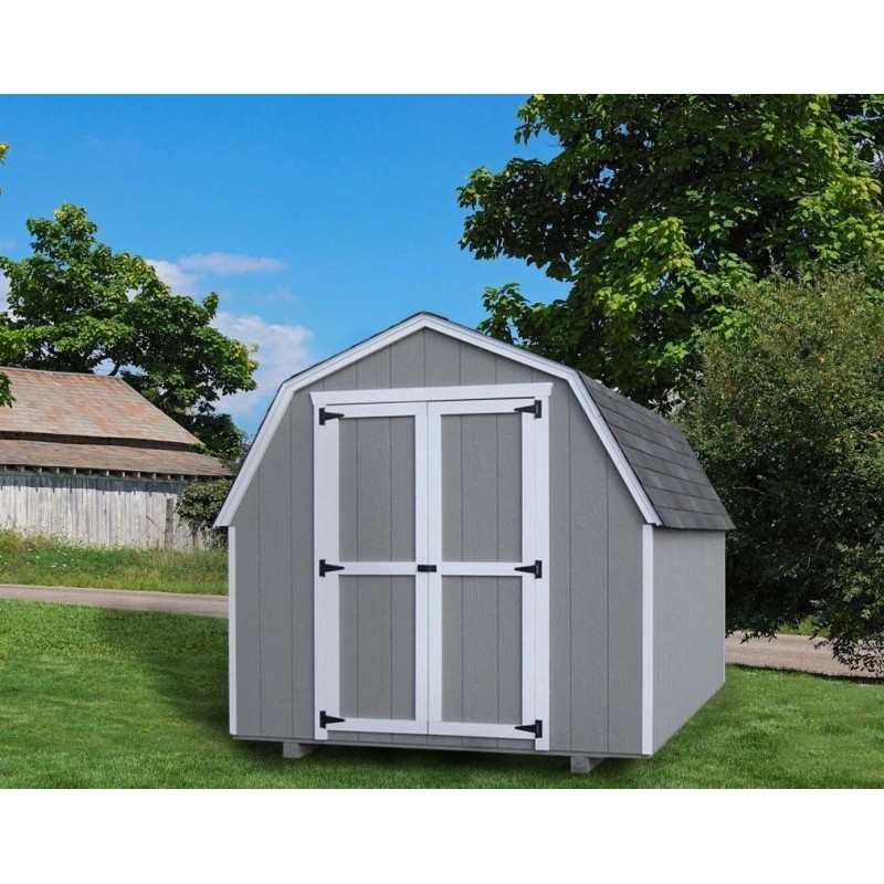 Little Cottage Co Gambrel 10x18 Storage Shed Kit 10x18 Vgb 4 Wpc 1178