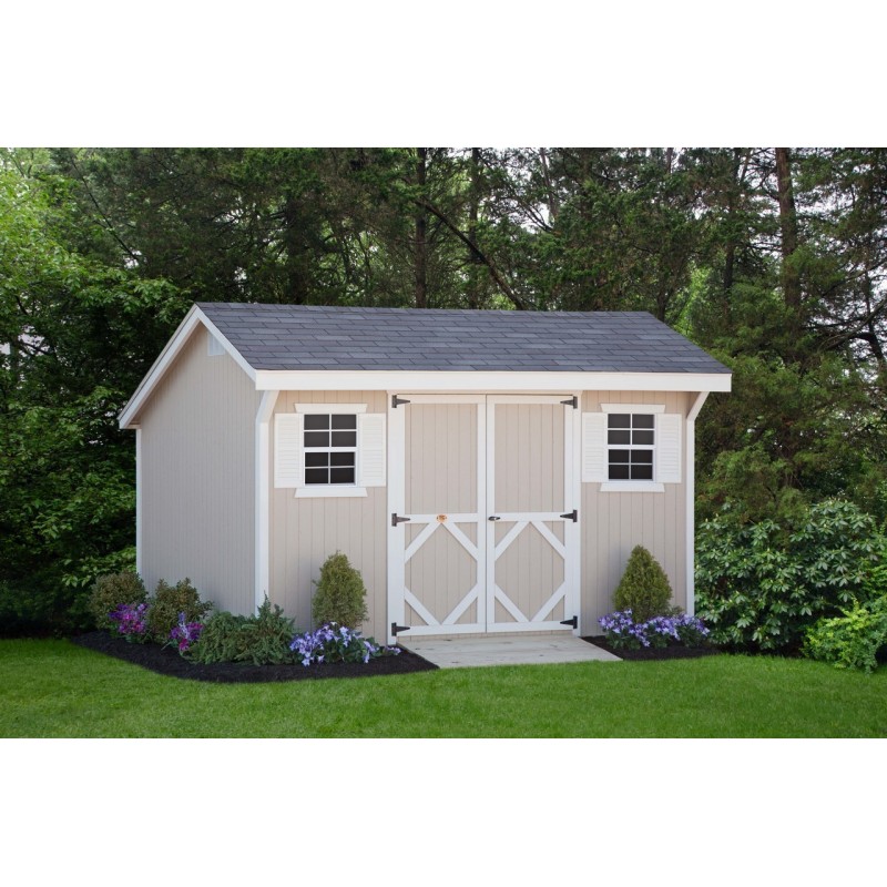 Little Cottage Company Classic Saltbox 8' x 10' Storage ...