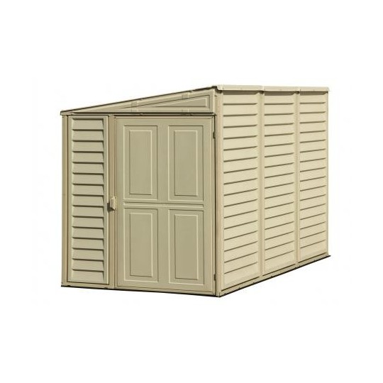 DuraMax 4x8 Sidemate Vinyl Shed With Foundation Kit (06625)