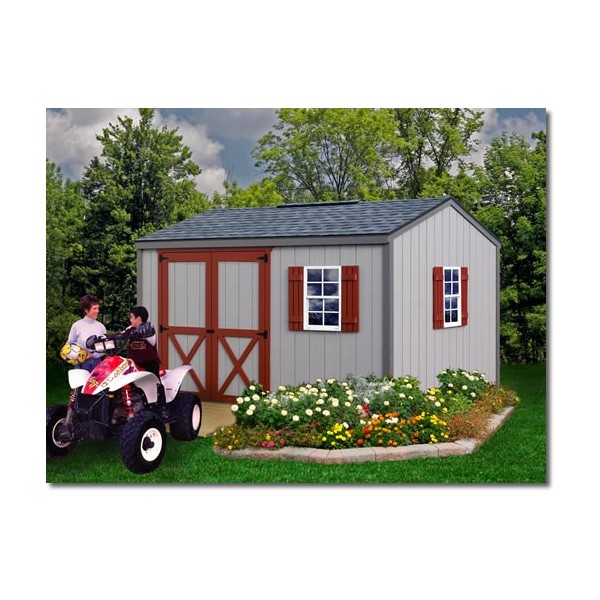 best barns cypress 12x10 wood storage shed kit cypress_1210