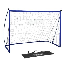 Hathaway Portable Soccer Goal System with Net, Black Carry Bag (BG3404)