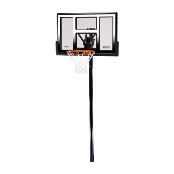 Lifetime 50" Adjustable InGround Basketball Hoop (1601)