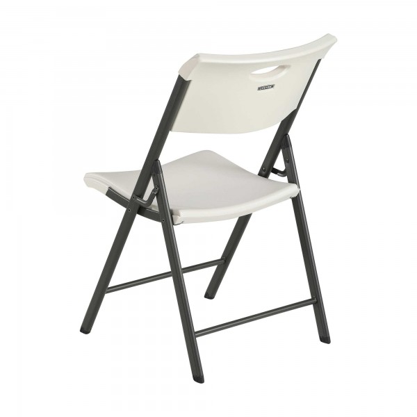 Lifetime 4-Pack Light Commercial Folding Chairs - Almond ...