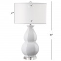 Safavieh Juniper 30-inch H Table Lamp - White/Off-White (LIT4245C)