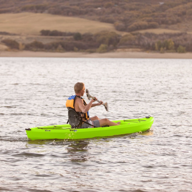  Tioga Sit-On-Top Kayak with Paddle (2 Pack), Lime