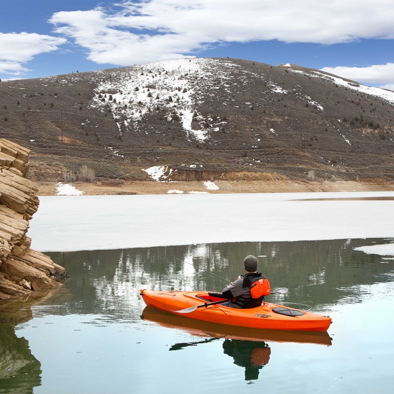 Lifetime Lancer 10 ft. Sit-In Kayak w/ Paddle - Orange (90817)
