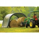 Shelter Logic 12x20x8 Round Style - Green (51341)