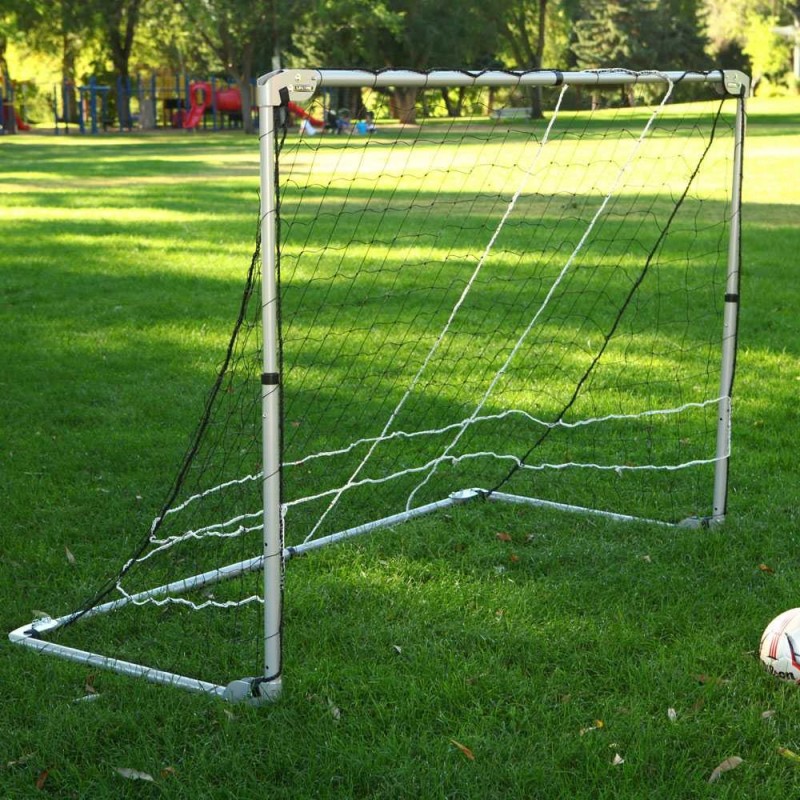 Touchline® Striker Round-Frame Aluminum Soccer Goal, 8' x 24