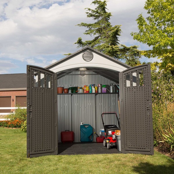 Lifetime 8x10 Shed Kit w/ Vertical Siding (60202)