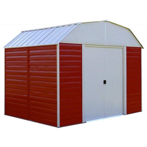 arrow 10x8 ezee storage shed kit - cream ez10872hvcr