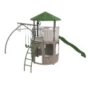 Lifetime Shipwell Adventure Tower Swing Set - Earthtone (91200)