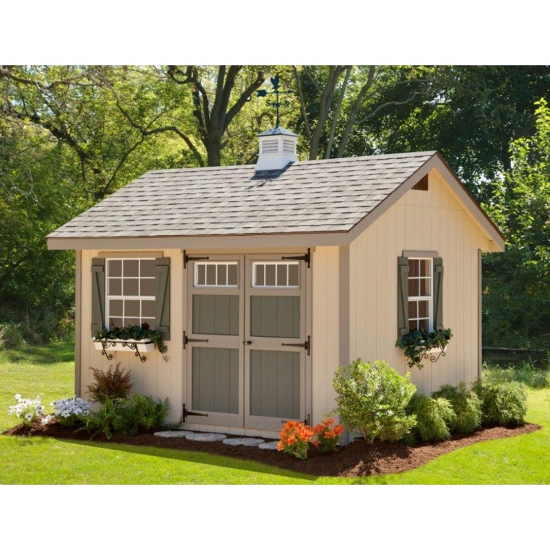 EZ-Fit Heritage 12x24 Wood Shed Kit (ez_heritage1224)