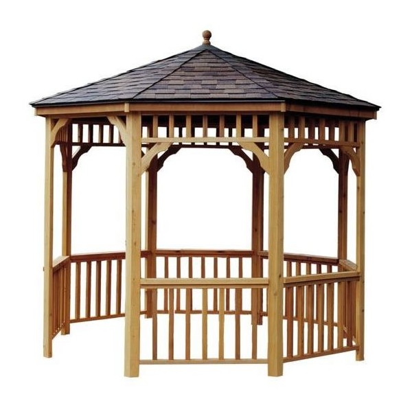 Handy Home 10ft. diameter San Marino Octagonal Gazebo Kit (19944-8)