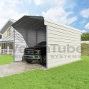 VersaTube 2-Sided 12x20x10 Classic Steel Carport Kit (CM012200100-NS0009)