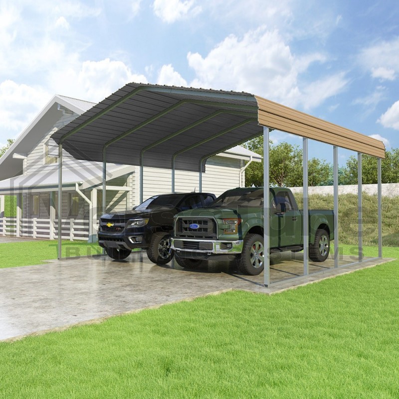 VersaTube 20x20x10 Classic Steel Carport Kit (CM020200100)