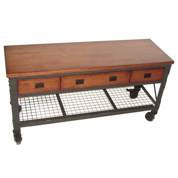 DuraMax 72"x24" Rolling Workbench - 3 Drawers (WB68001)