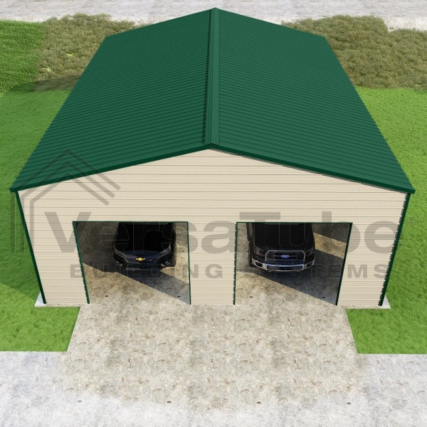 VersaTube 30x40x12 Frontier Steel Garage Kit (FBM33040120529X9)