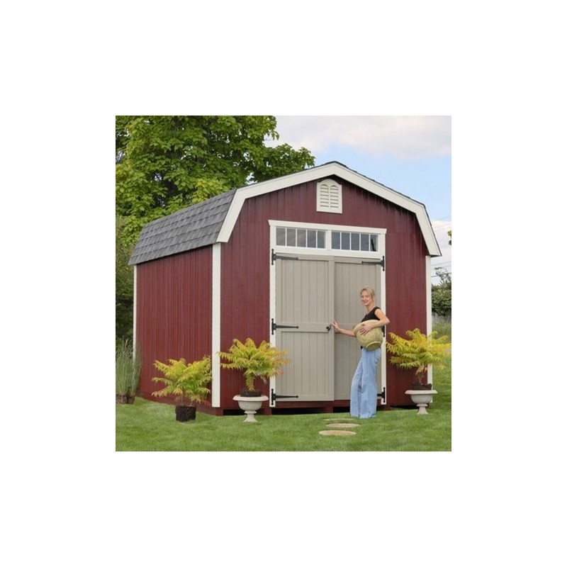 Little Cottage Co. Colonial Woodbury 12x14 Shed Kit (12x14 