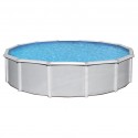 Blue Wave Samoan 30’ Round 52” Deep Steel Pool Kit with 8" Toprail (NB1646)