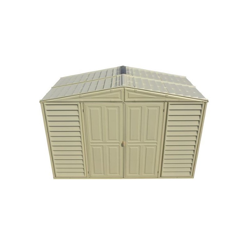 DuraMax 10.5x5 Woodbridge Vinyl Shed w/ Foundation (00283)