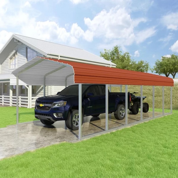 VersaTube 12x20x7 Classic Steel Carport Kit (CM012200070)