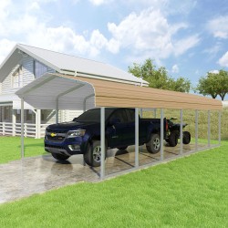 VersaTube 12x29x7 Classic Steel Carport Kit (CM012290070)