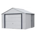 Arrow Murryhill 12x10 Garage Steel Storage Shed Kit (BGR1210FG)