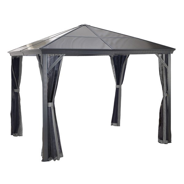 Sojag 10x10 Verona Gazebo Kit - Gray (310-9160727)