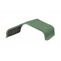 ShelterLogic-22x20x10 Run-In Peak Style Live Stock Shelter Kit - Green (58432)