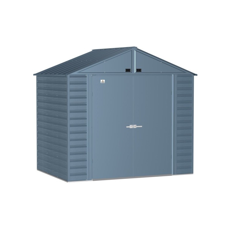 Arrow 8x6 woodridge steel storage shed kit