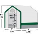 ShelterLogic Organic Growers 6x8 Greenhouse Kit (70699)