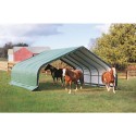 ShelterLogic 22x20x10 Peak Style Storage - Green (58432)